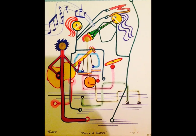 Trio and a Dancer