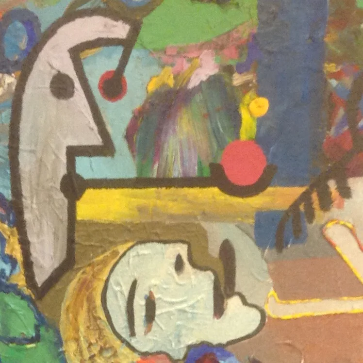 Behind the Red Door, detail