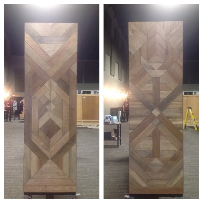 Specialty Wall Woodworking, detail