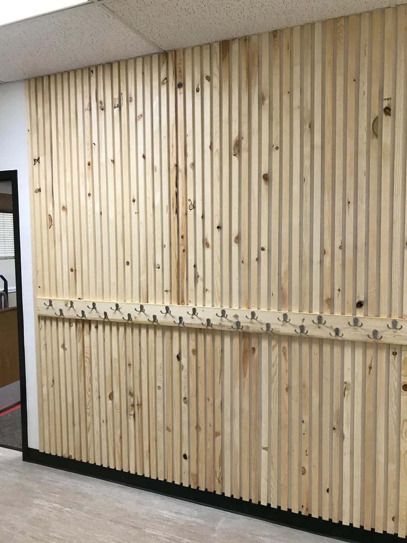 Specialty Wall Woodworking, detail