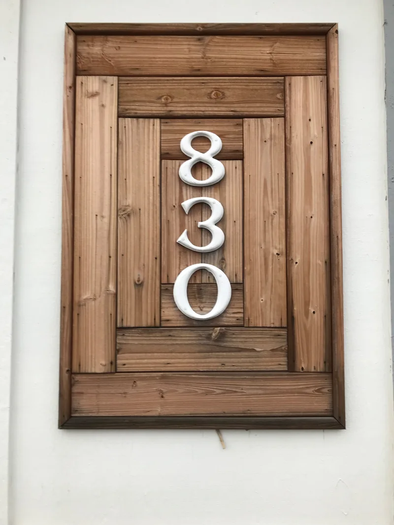 Signage, detail