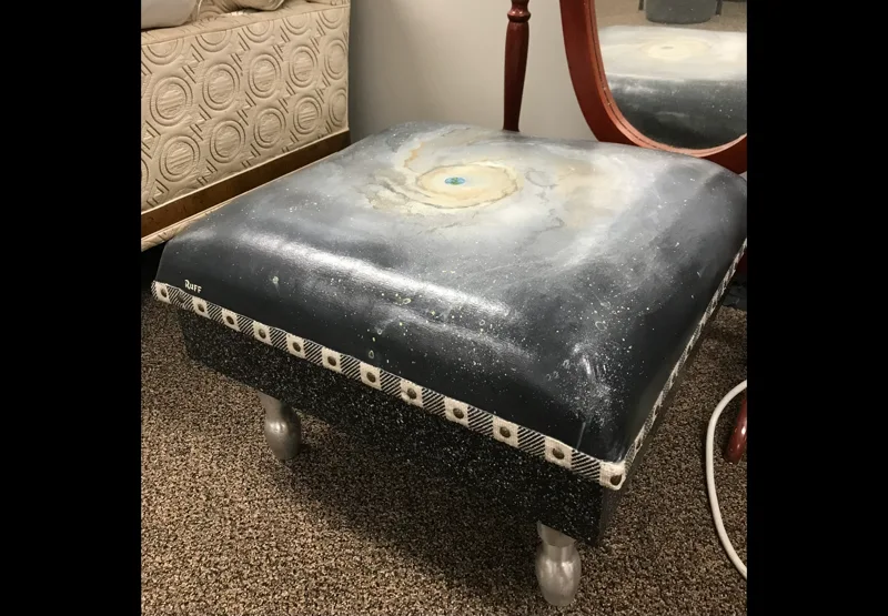 Foot Stool, detail