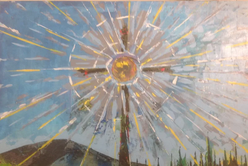 The Emmaus Road, detail